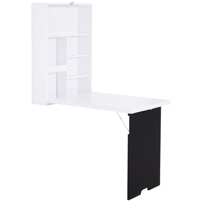 Bureau mural escamotable convertible multifonctionnel
