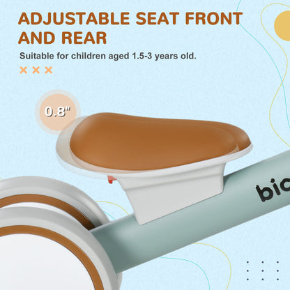 Vélo d'équilibre bébé avec panier amovible