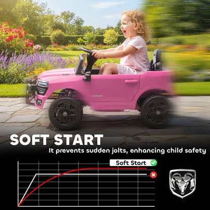 Voiture électrique enfant Dodge RAM 3500 télécommandée 12V