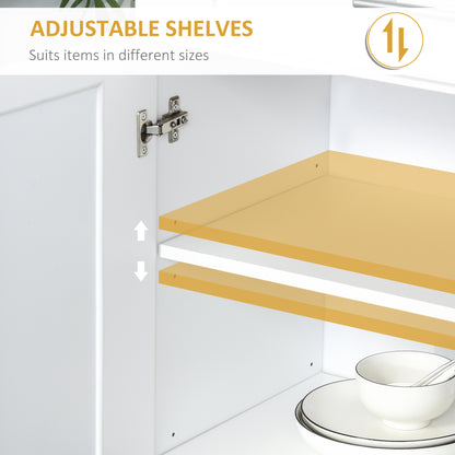 Armoire de cuisine autoportante à portes et tiroir