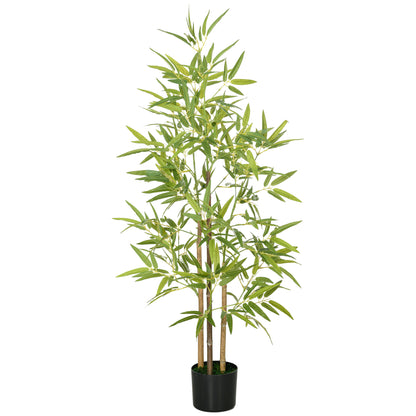 Arbres bambou artificiels en pot 183 cm — lot de 2
