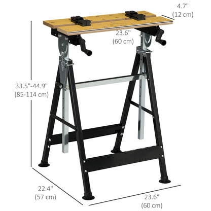 Établi multifonction réglable en hauteur 6 niveaux