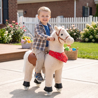 Cheval à bascule interactif pour enfants avec sons