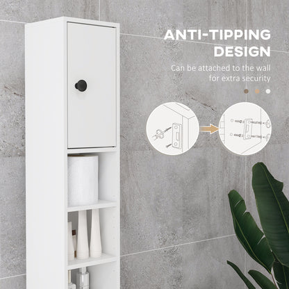 Armoire de salle de bain haute autoportante