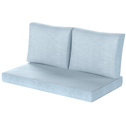 Coussin de canapé double extérieur 3 pièces