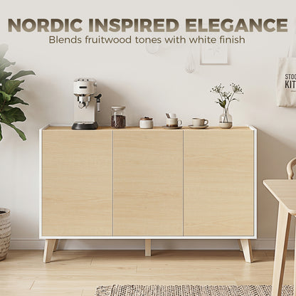 Buffet de cuisine style nordique moderne