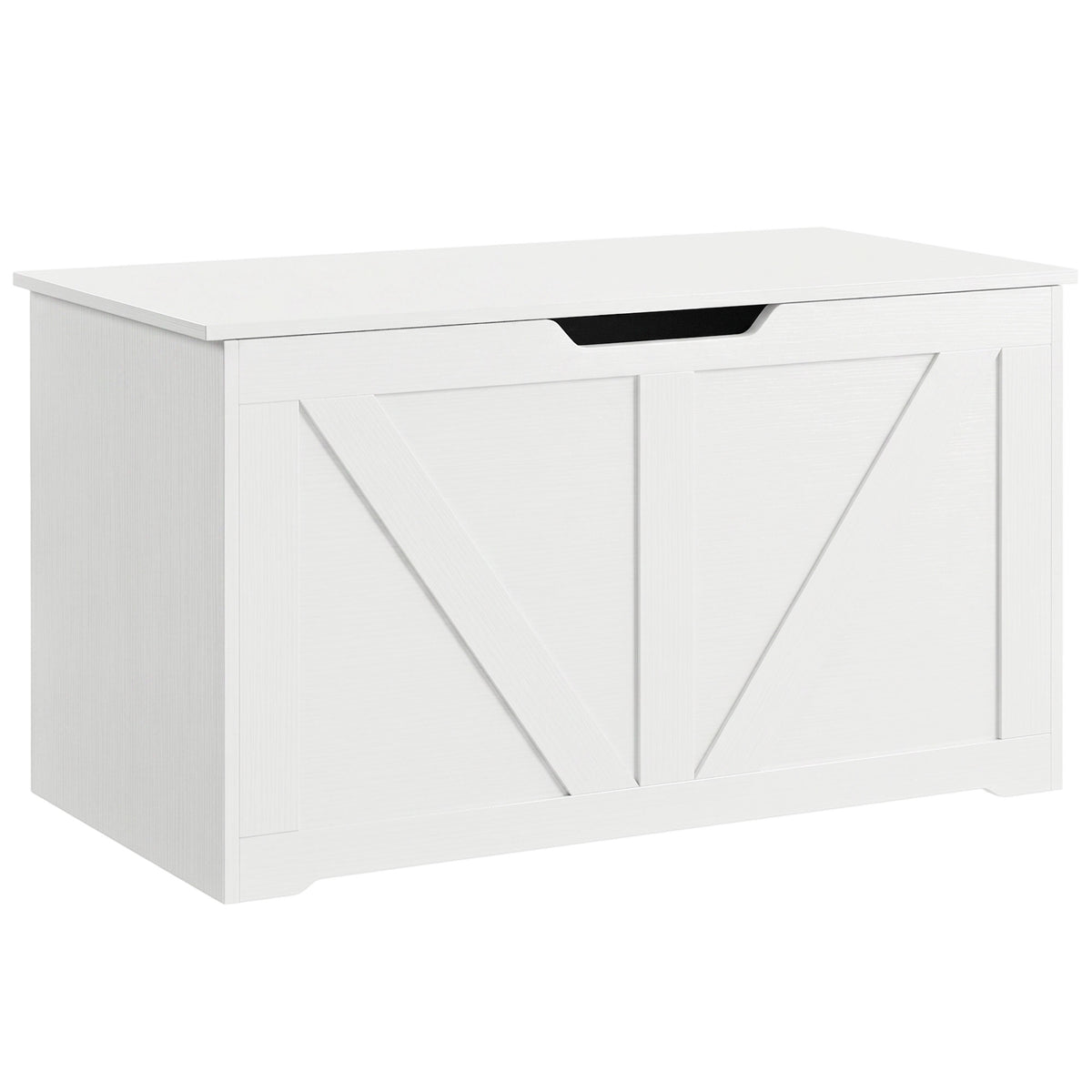 Coffre de rangement rustique 80 cm