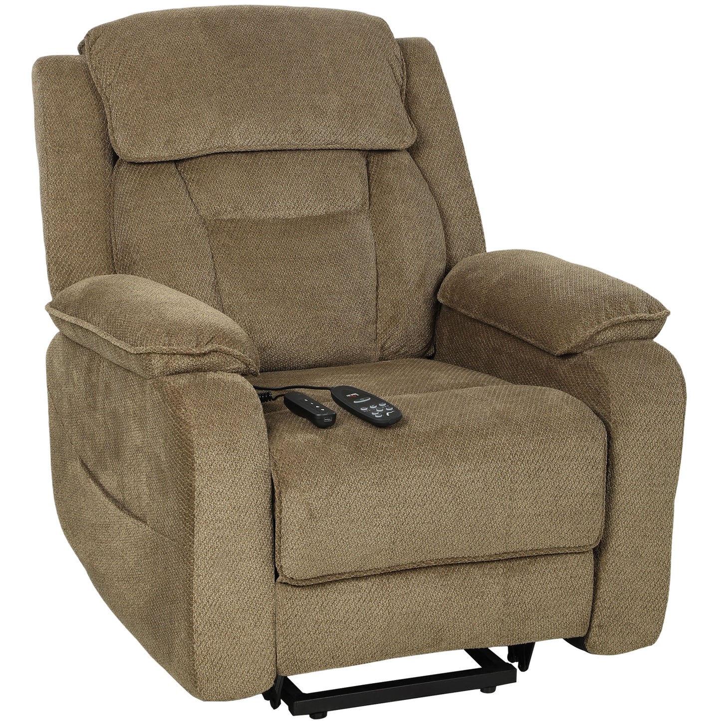 Fauteuil releveur électrique massant à 2 positions mémoire