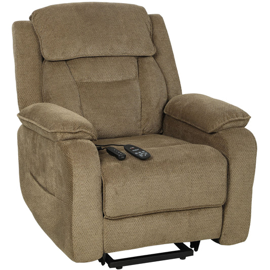 Fauteuil releveur électrique massant à 2 positions mémoire