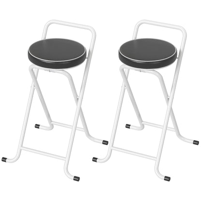 Ensemble tabourets bar pliables – confortables et compacts