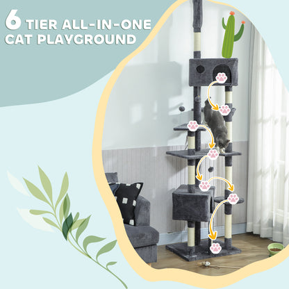 Arbre à chat du sol au plafond