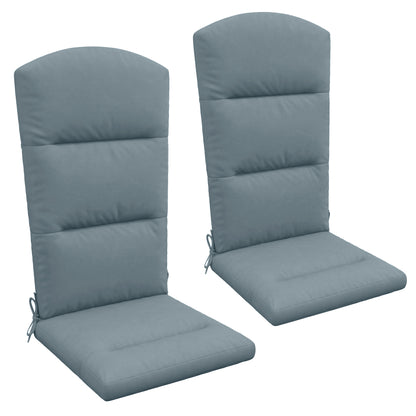 Coussin pour chaise Adirondack avec dossier et attaches