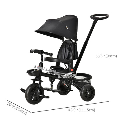 Tricycle évolutif 5-en-1 pour tout-petits