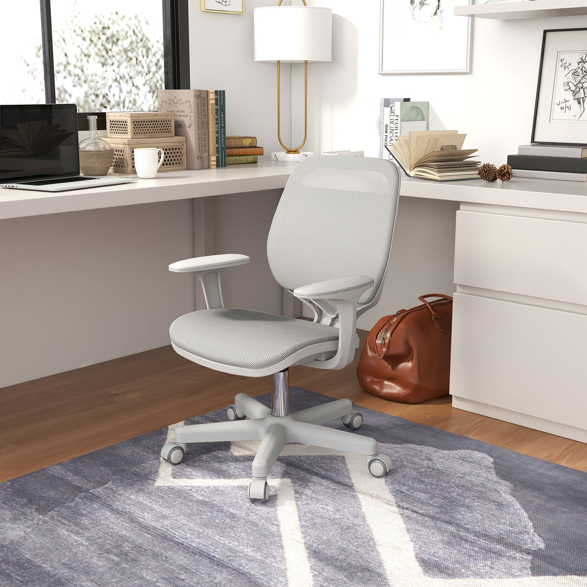 Chaise de bureau ergonomique avec dossier en maille