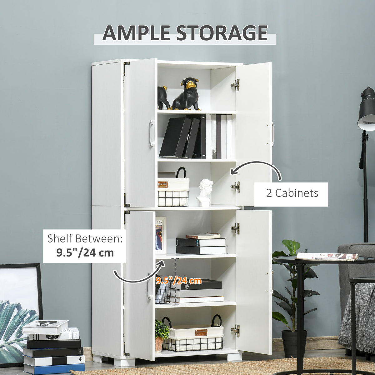 Armoire de cuisine garde-manger rustique