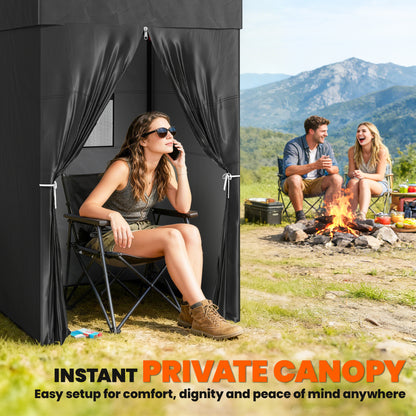 Tente cabine pop-up compacte UPF 50+