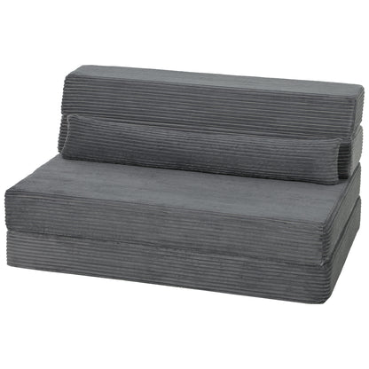 Fauteuil de sol convertible quatre positions — gris
