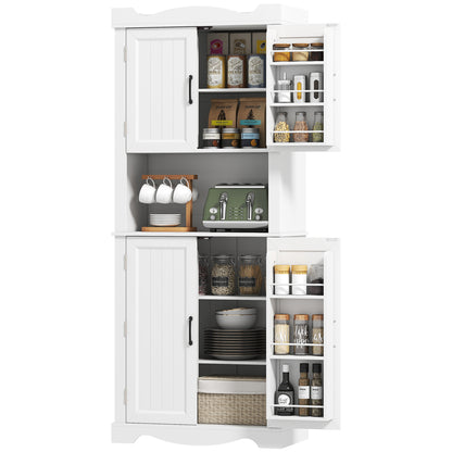 Armoire de cuisine autoportante avec rangement
