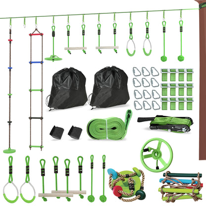 Ensemble parcours ninja pour enfants — Lot de 30