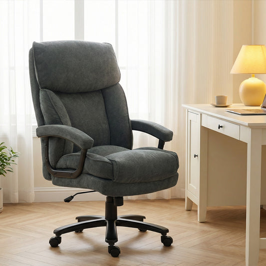 Chaise de bureau ergonomique grand format