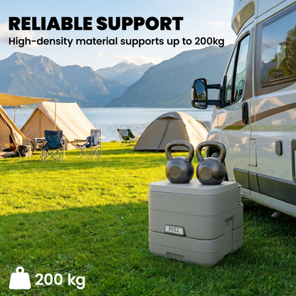 Toilette de camping portable réservoir 10 L