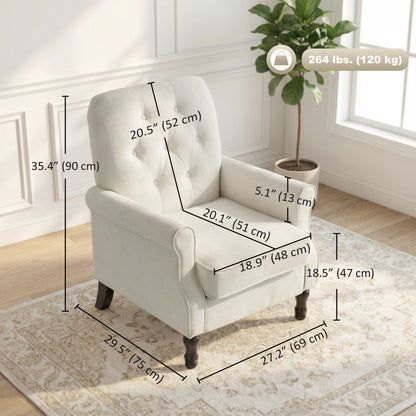 Fauteuil d'appoint style moderne du milieu du siècle