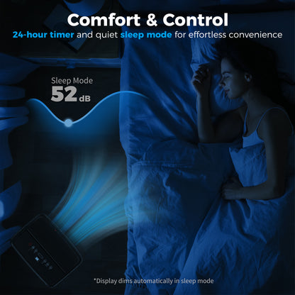 Climatiseur portable 5-en-1 14000 BTU WiFi