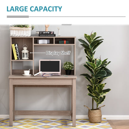 Bureau d'ordinateur avec huche de rangement