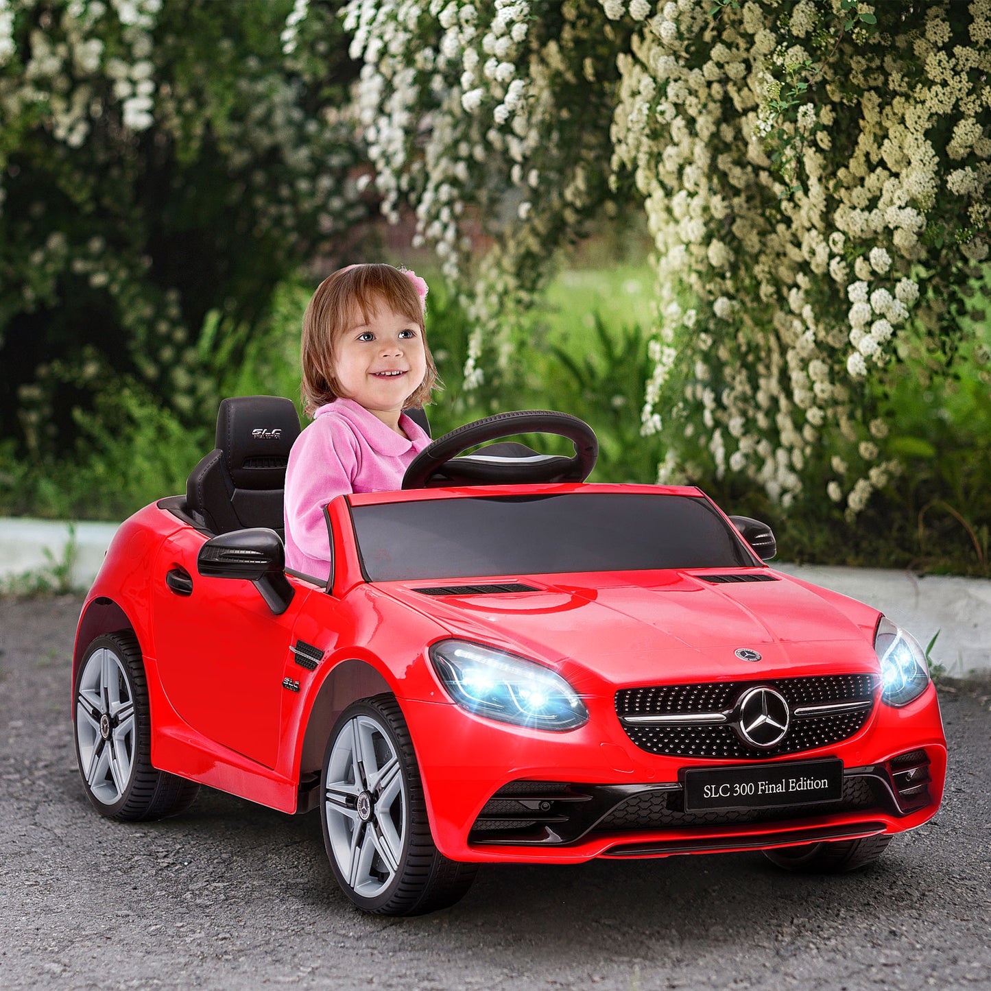 Voiture électrique enfant télécommande parentale double moteur 3-6 ans