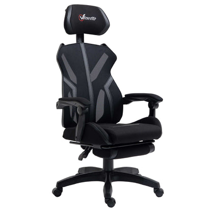 Chaise de jeux ergonomique avec repose-pieds