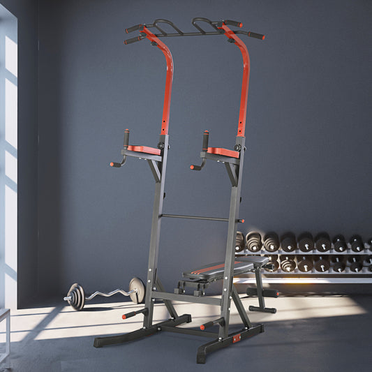 Station de musculation multifonction avec banc de redressement
