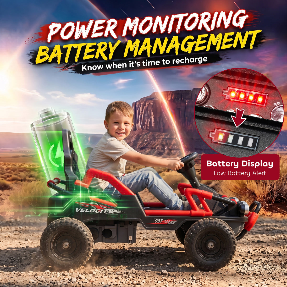 Voiture électrique pour enfants 24V avec télécommande