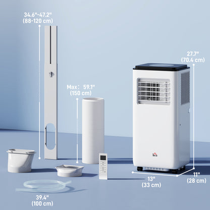 Climatiseur portable 8000 BTU 345 pi² déshumidificateur
