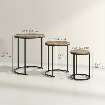 Tables gigognes modernes — Lot de 3