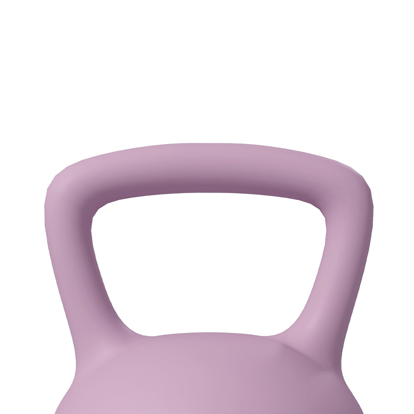 Kettlebell souple 8 kg poignée antidérapante — violet