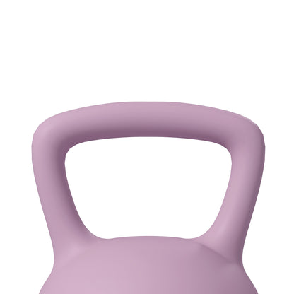 Kettlebell souple 8 kg poignée antidérapante — violet