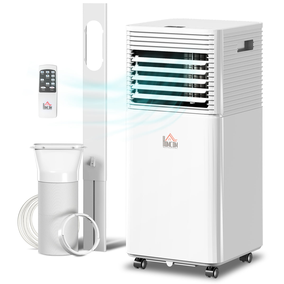 Climatiseur portatif 8000 BTU avec déshumidificateur et télécommande
