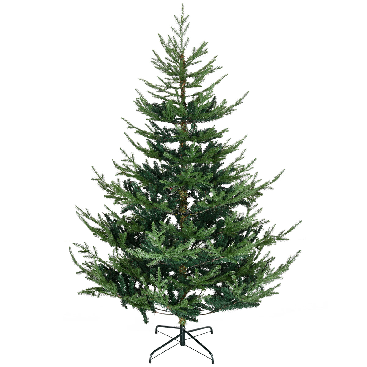 Sapin de Noël artificiel 6 pi base métal