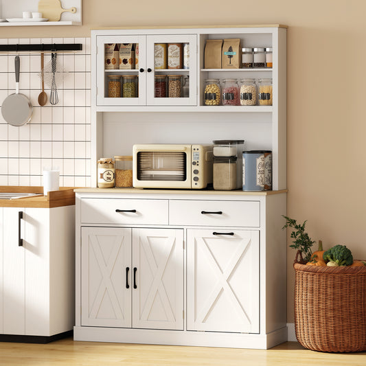 Armoire de cuisine garde-manger avec station de charge 26 L
