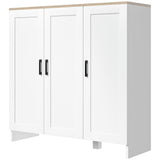 Buffet moderne avec portes shaker et tablettes ajustables