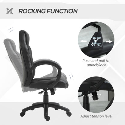 Chaise gaming ergonomique hauteur réglable