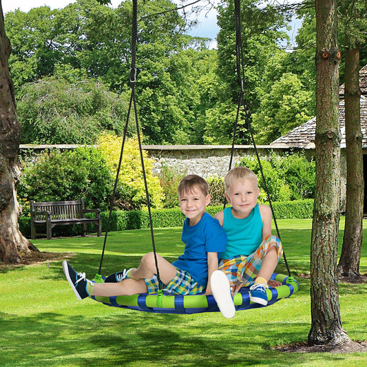 Balançoire soucoupe ronde pour enfants — capacité 150 kg
