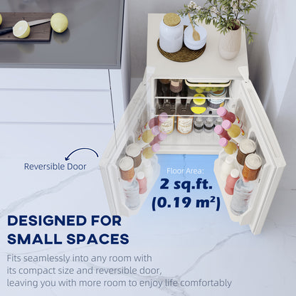 Mini réfrigérateur compact 69 L avec congélateur