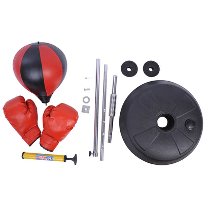 Ballon de boxe sur pied réglable pour enfants