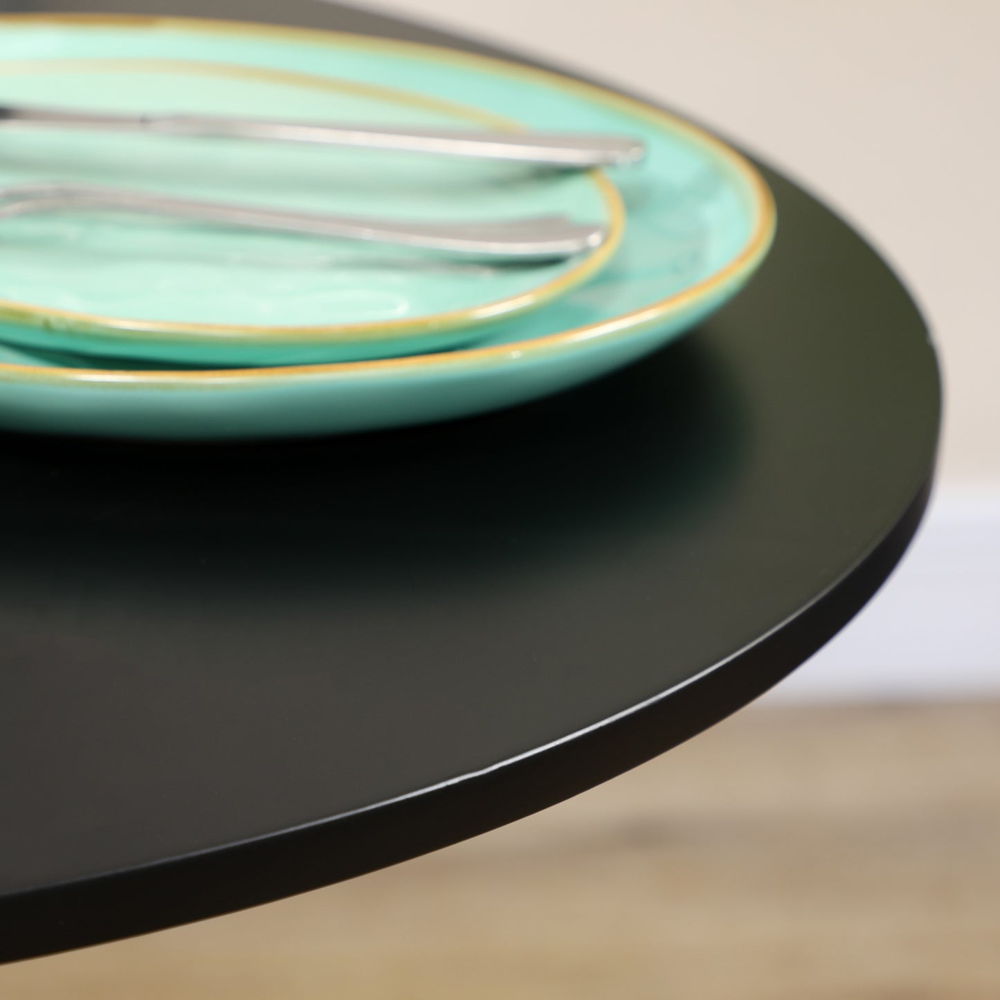 Table de cuisine ronde pour 2 personnes