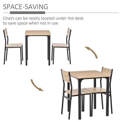 Ensemble salle à manger 3 pièces pour petits espaces
