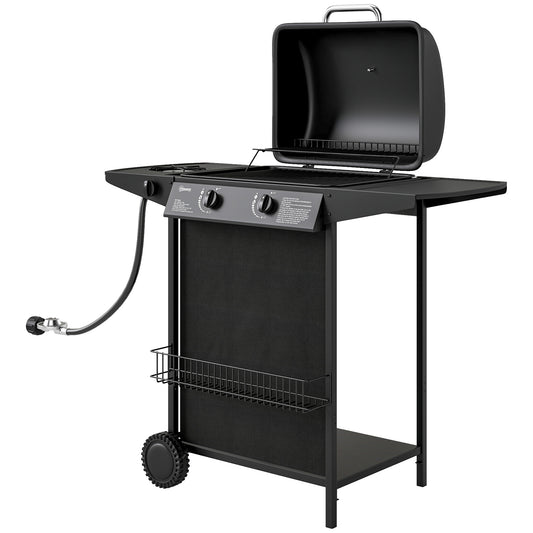 BBQ au propane portable avec brûleur latéral