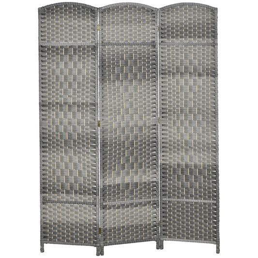 Paravent pliant 3 panneaux en bois de pin