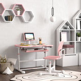 Ensemble bureau et chaise réglables pour enfants — Lot de 2