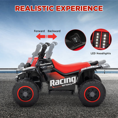 Quad électrique 6V pour enfants avec phares LED